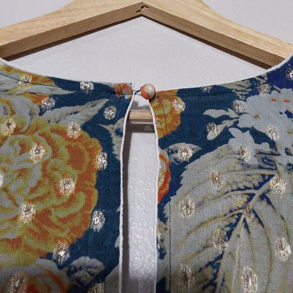 Hemant & Nandita Della Ruffle Mini Dress Great Condition - Med - Picture 11 of 15